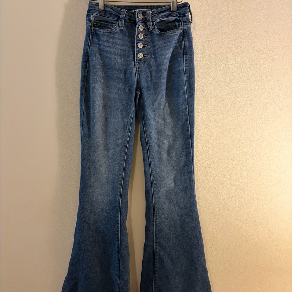 SO Women's Denim Flare Jeans